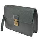 Louis Vuitton Clutch Pochette Deep Green Taiga — view 2