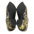 Chanel Loafers Gold — view 9