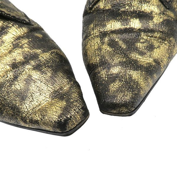 Chanel Loafers Gold — view 6