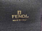 Fendi Cigarette Case Pecan Pattern Brown Leather — view 4