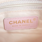 Chanel New Travel Line Tote TPM Nylon Leather Pink — view 9