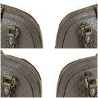 Gucci Micro Guccissima Leather 2-Way Shoulder Bag Light Gray — view 5