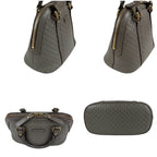 Gucci Micro Guccissima Leather 2-Way Shoulder Bag Light Gray — view 4