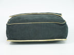 Loewe Maia Anagram Shoulder Bag Suede Leather Black — view 3