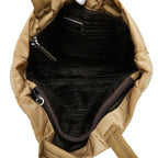 Prada Tote Shoulder Bag Brown Nylon — view 6