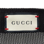 Gucci Interlocking Sherry Line Baseball Cap Mesh XL 60 Black Leather 1 — view 6