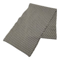 Fendi Micro FF Jacquard Shawl Gray Wool 1- Scarf