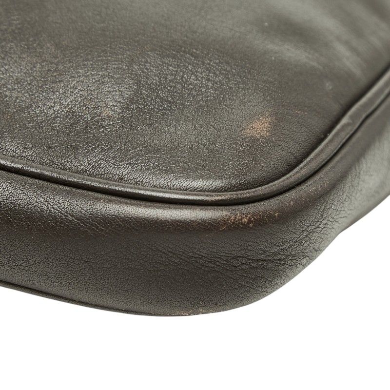 Loewe Anagram Crossbody Shoulder Bag Brown Leather Suede — view 7