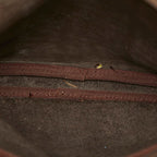Loewe Anagram Crossbody Shoulder Bag Brown Leather Suede — view 9