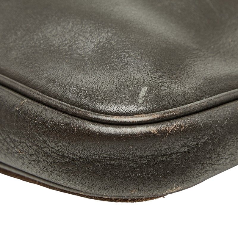 Loewe Anagram Crossbody Shoulder Bag Brown Leather Suede — view 6