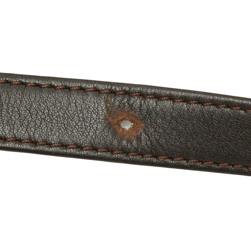 Loewe Anagram Crossbody Shoulder Bag Brown Leather Suede — view 8