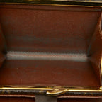 Louis Vuitton Monogram Porte-Monnaie Viet Viennois Bifold Wallet Brown Leather — view 8