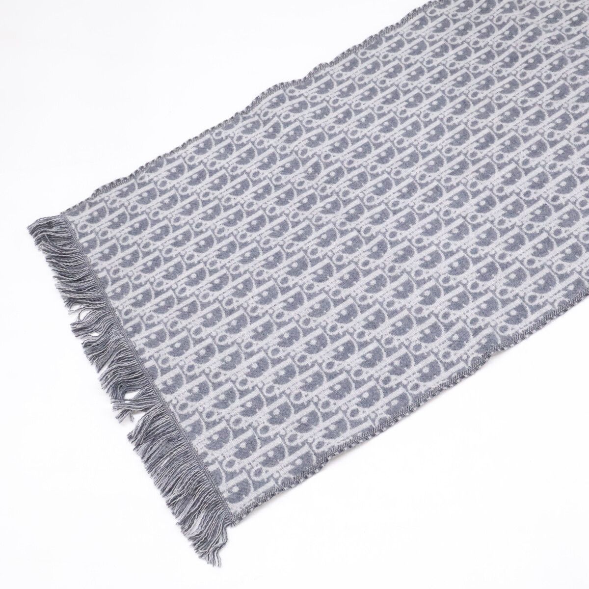 Dior Oblique Wool Scarf — view 2