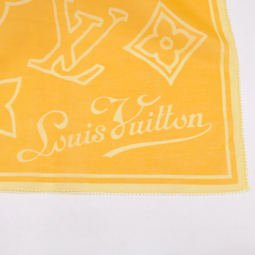 Louis Vuitton Ipanema Monogram Cotton Scarf — view 3