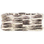 Fendi Mamma Bucket Zebra Pattern Calf Hair White Black Shoulder — view 4