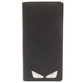 Fendi Mon Star Leather Black Wallet