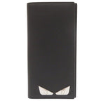 Fendi Mon Star Leather Black Wallet