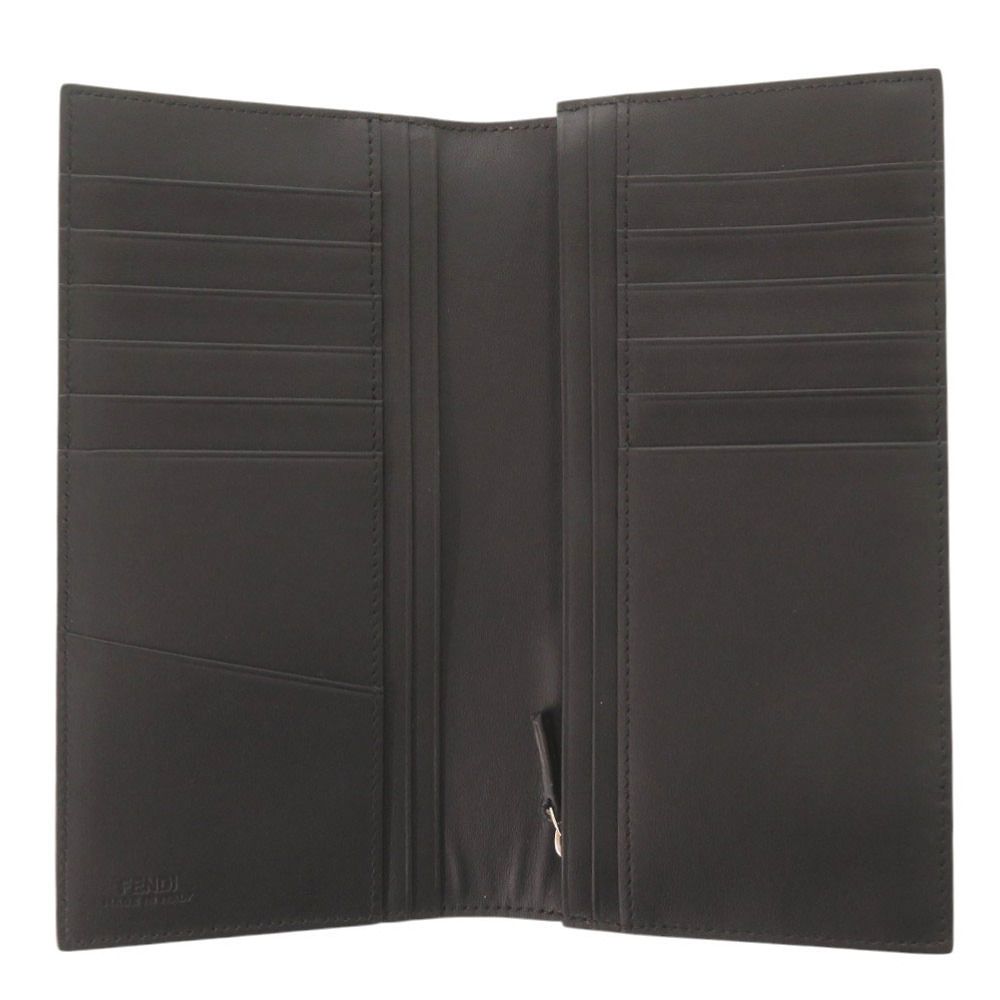Fendi Mon Star Leather Black Wallet — view 5