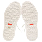 Hermes Get Up High Cut 40.5 Leather White Brown Sneakers — view 5