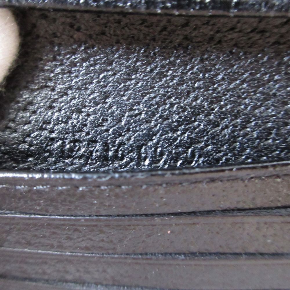 Gucci GG Canvas Leather Black Hook Wallet — view 7