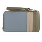Loewe Puzzle Made Leather Green Card Case Coin Fragmentke — view 2