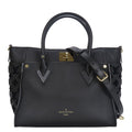 Louis Vuitton Tote on My Side Monogram Tufting Leather Noir Black 2-Way