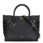 Louis Vuitton Tote on My Side Monogram Tufting Leather Noir Black 2-Way