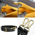 Louis Vuitton Tote on My Side Monogram Tufting Leather Noir Black 2-Way — view 8