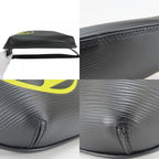 Louis Vuitton Belt Bag LV Circle Epi Leather Noir Black Yellow Crossbody Waist — view 5