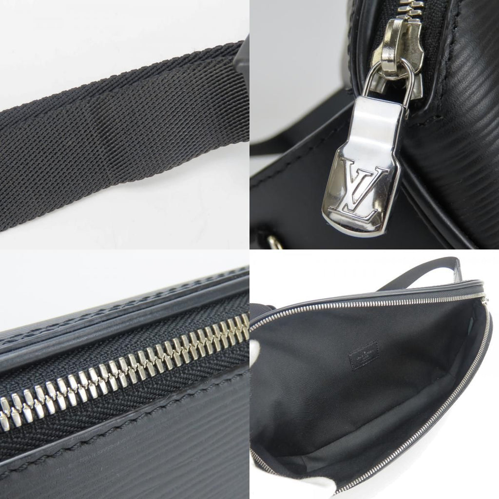 Louis Vuitton Belt Bag LV Circle Epi Leather Noir Black Yellow Crossbody Waist — view 8