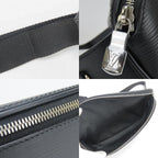 Louis Vuitton Belt Bag LV Circle Epi Leather Noir Black Yellow Crossbody Waist — view 8