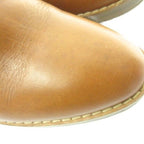 Celine Falco Ankle Boots Leather Camel — view 5