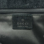 Gucci Vintage Bamboo Shoulder Bag 001 Black — view 5