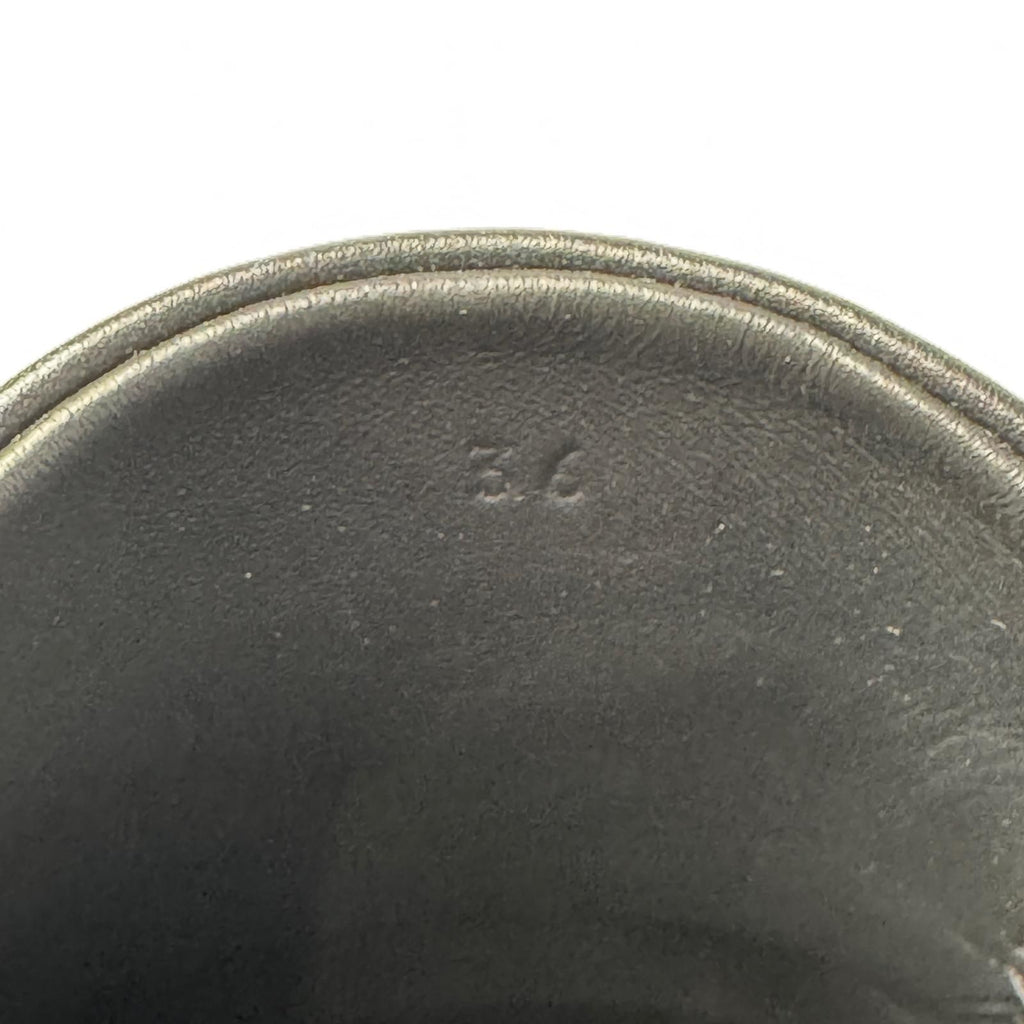 Hermes Mix Mules 36 Leather Black Slip — view 8