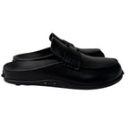 Hermes Mix Mules 36 Leather Black Slip — view 2