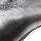 Bottega Veneta Boots Leather Long Center Seam Side Zip Shoes Black — view 9
