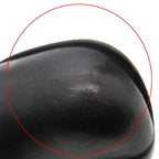 Bottega Veneta Boots Leather Long Center Seam Side Zip Shoes Black — view 7