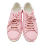 Gucci Sneakers Ace Interlocking Leather Low Cut Shoes Pink — view 4