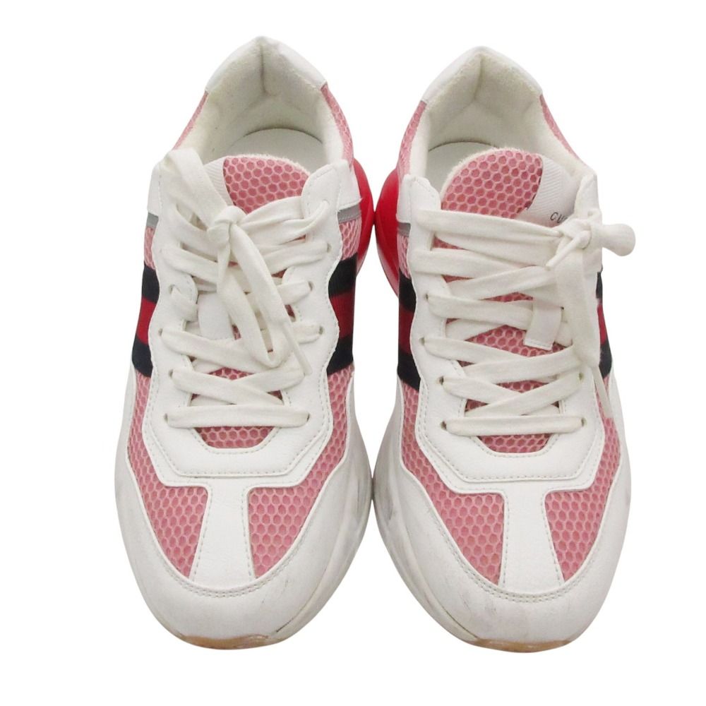 Gucci Sneakers Ryton Sherry Line Dad Shoes Platform Pink — view 4