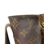 Louis Vuitton Monogram Cabas Bob le Tote Shoulder Bag Brown Canvas — view 7