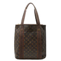 Louis Vuitton Monogram Cabas Bob le Tote Shoulder Bag Brown Canvas
