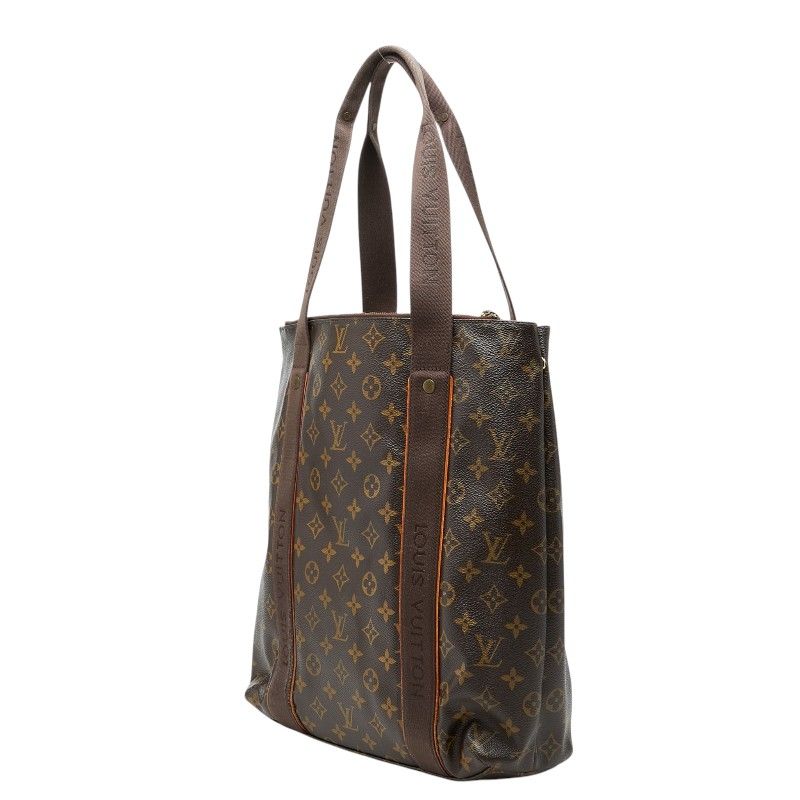 Louis Vuitton Monogram Cabas Bob le Tote Shoulder Bag Brown Canvas — view 2