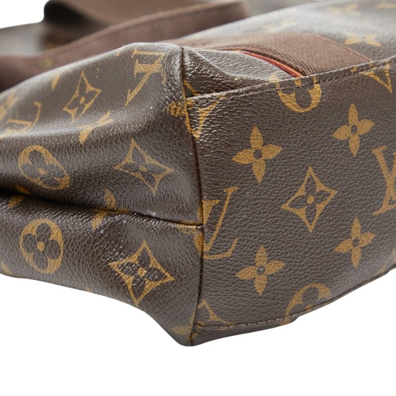 Louis Vuitton Monogram Cabas Bob le Tote Shoulder Bag Brown Canvas — view 5