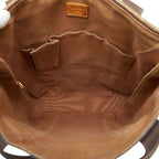 Louis Vuitton Monogram Cabas Bob le Tote Shoulder Bag Brown Canvas — view 9