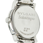 Bvlgari Solo Tempo Watch White Silver Stainless Steel — view 6