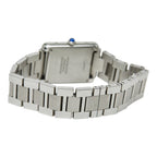Cartier Tank Solo SM Watch White Silver Stainless Steel — view 5