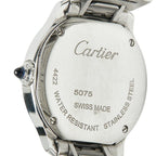 Cartier Ronde Must de Cartier on Line Limited Edition Watch White Silver — view 6