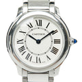 Cartier Ronde Must de Cartier on Line Limited Edition Watch White Silver