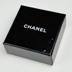 Chanel CC Logo Faux Pearl Earrings Gold Plated — view 5