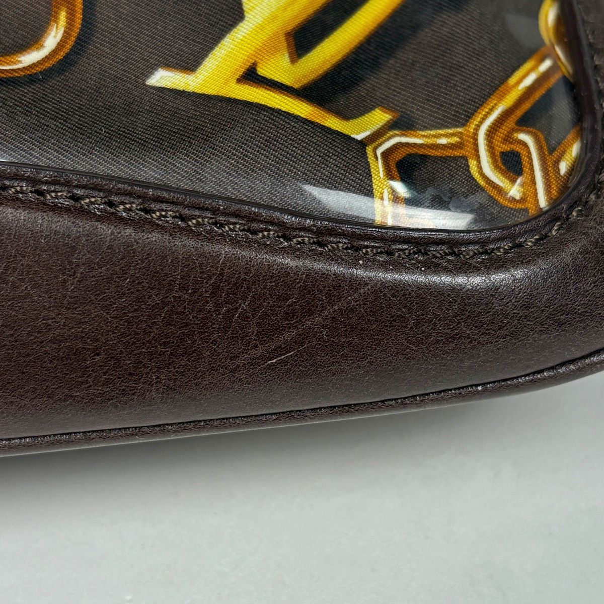 Louis Vuitton Sac Fermoir Monogram Charm Handbag Vinyl — view 4